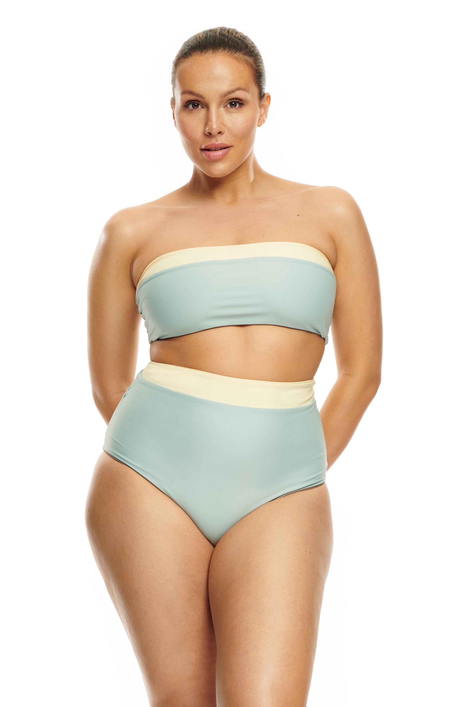 Air Bikini Top-DARK SAND