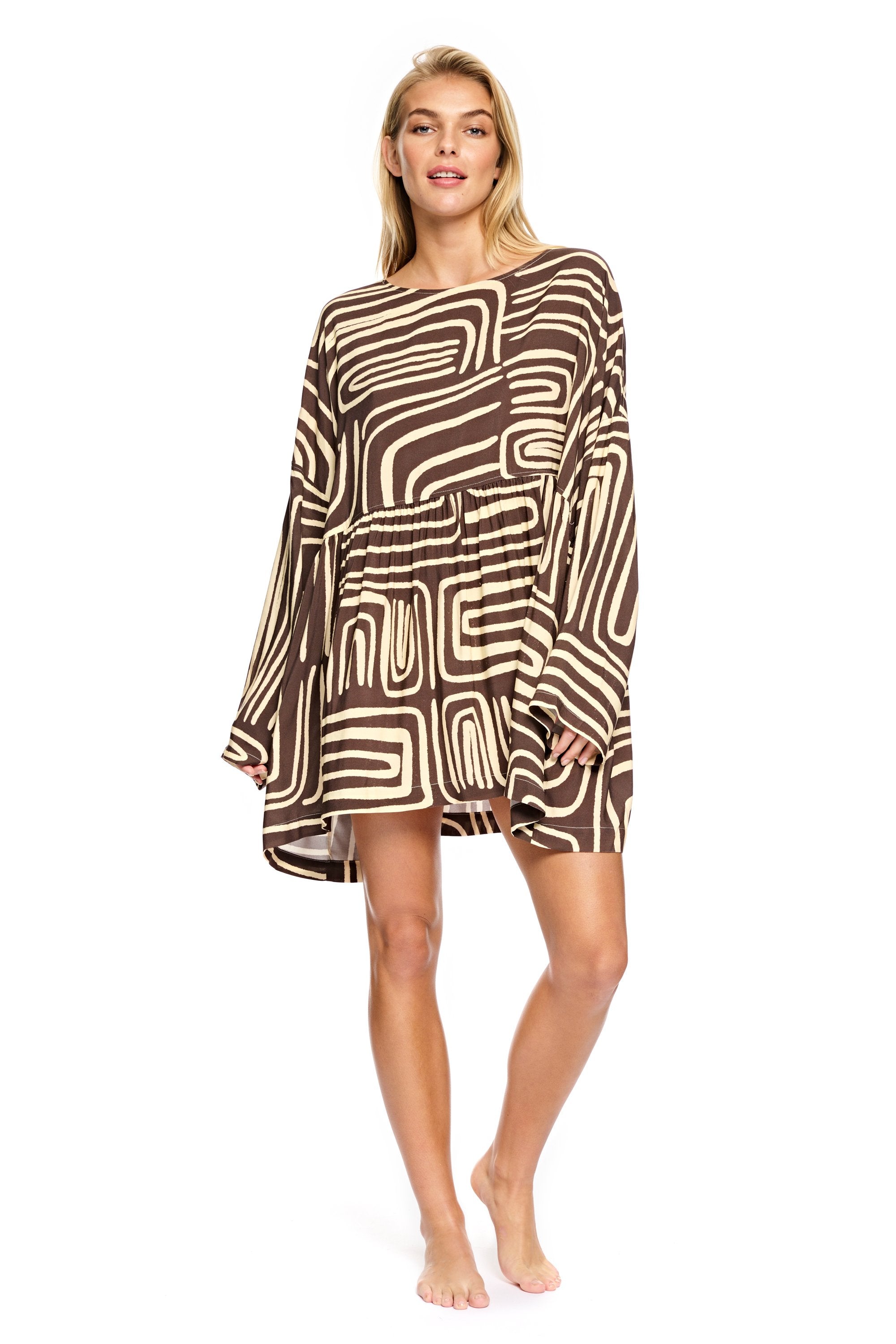 Aloha Klänning -RAINBOW COCOA